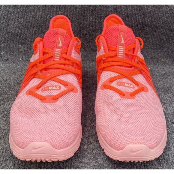 Nike Shoes Women Size 9 Air Max Sequent 3 Hot Punch Pink Sneakers Run 908993-601 - Picture 5 of 9
